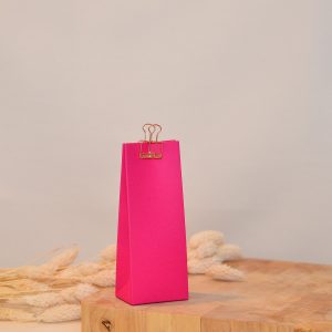Hoog doosje: Flo-roze // Voor doopsuiker of suikerbonen // Roze