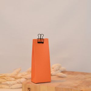 Hoog doosje: Oranje // Voor doopsuiker of suikerbonen // Oranje