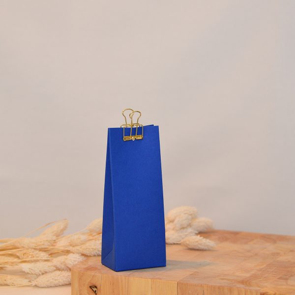 Hoog doosje: Koningsblauw // Voor doopsuiker of suikerbonen // Blauw