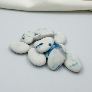 Suikerbonen papa Choclat - Atlantic blue marmer - Voor doopsuiker en geboorte