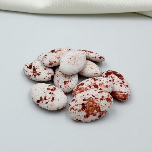 Suikerbonen Papa Chocolat - Suikerbonen mokka (terracotta) marmer mat - Voor doopsuiker en geboorte