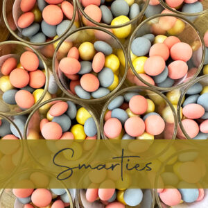 Smarties en confetti