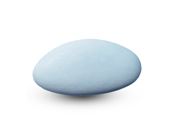 Suikerbonen - Papa Chocolat - Suikerboon Babyblauw